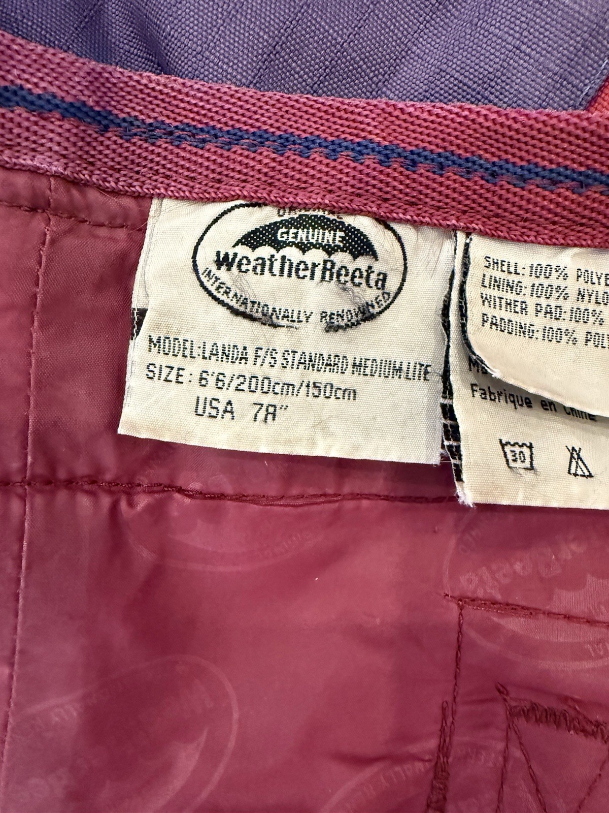 Weatherbeeta Landa Original Turnout Medium/Lite 78”