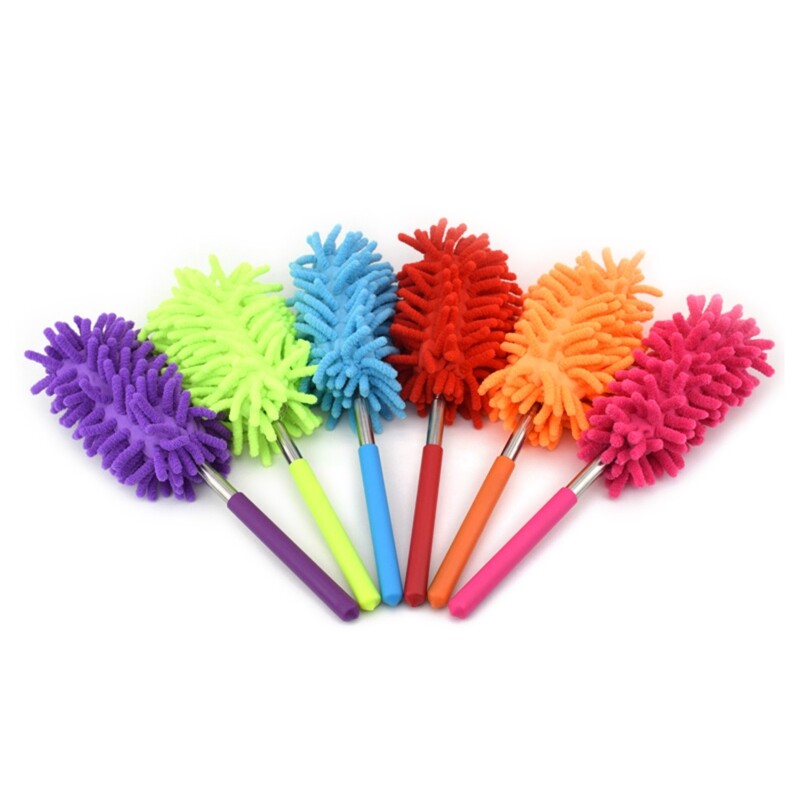 Extendable Chenille Duster Long Telescopic Duster Magic Static Duster Brush