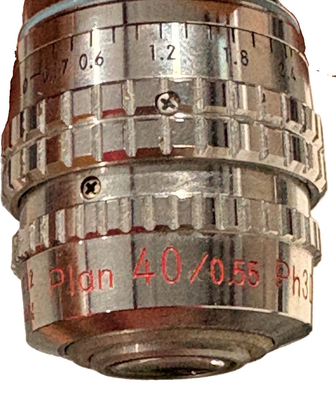 Nikon plan 40/0.55 Ph3DL 160/0-2.3 ELWD Objective