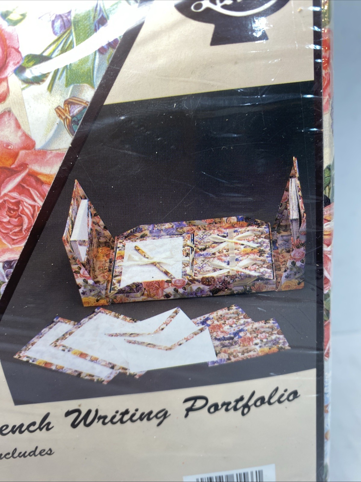 French Writing Portfolio Stationary Set By LaVie 89 Pcs Factory Sealed New Roses