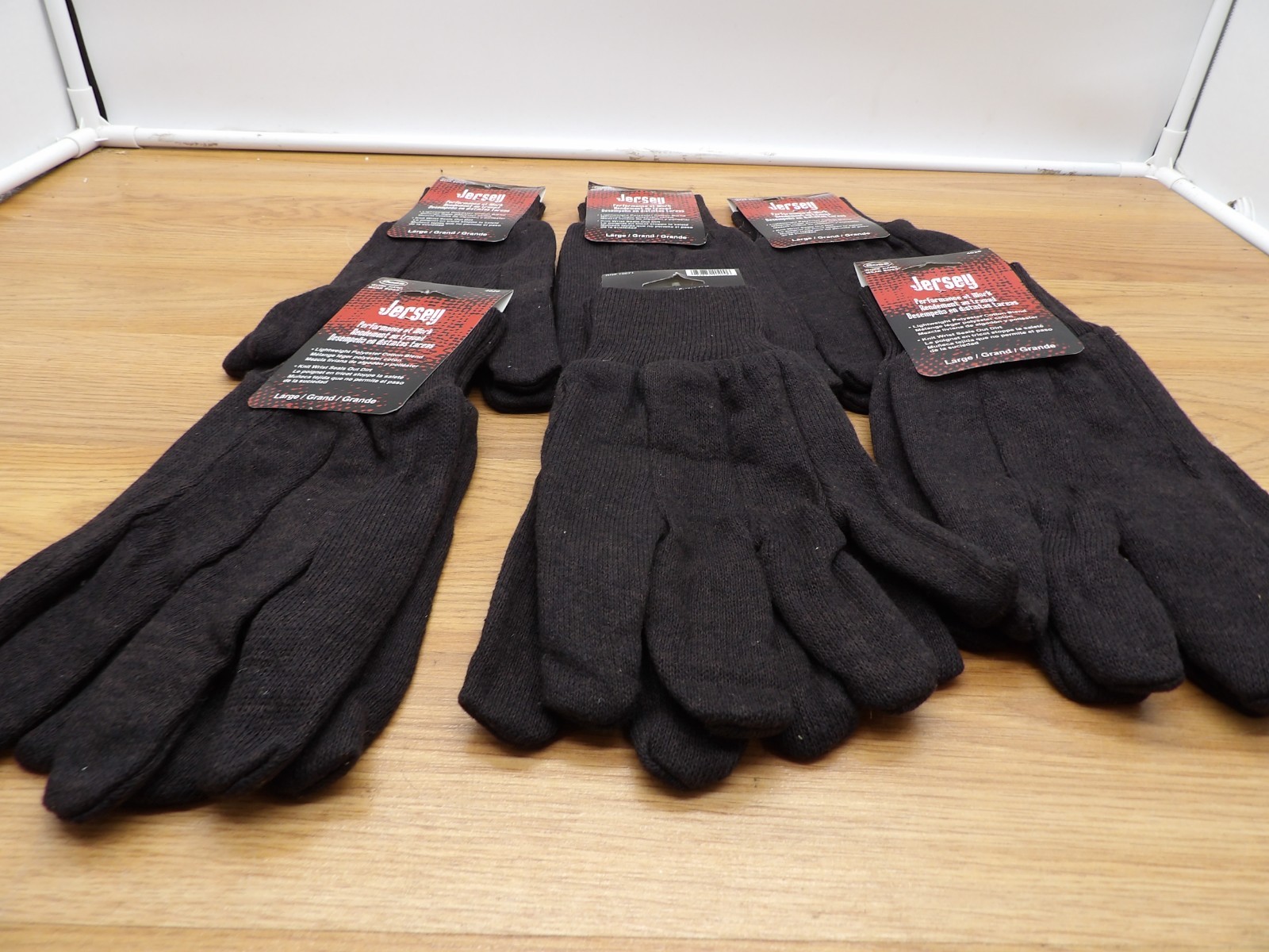 BOSS 4020 JERSEY GENERAL PURPOSE -PERFORMANCE AT WORK GLOVES- LARGE 6 PAIRS