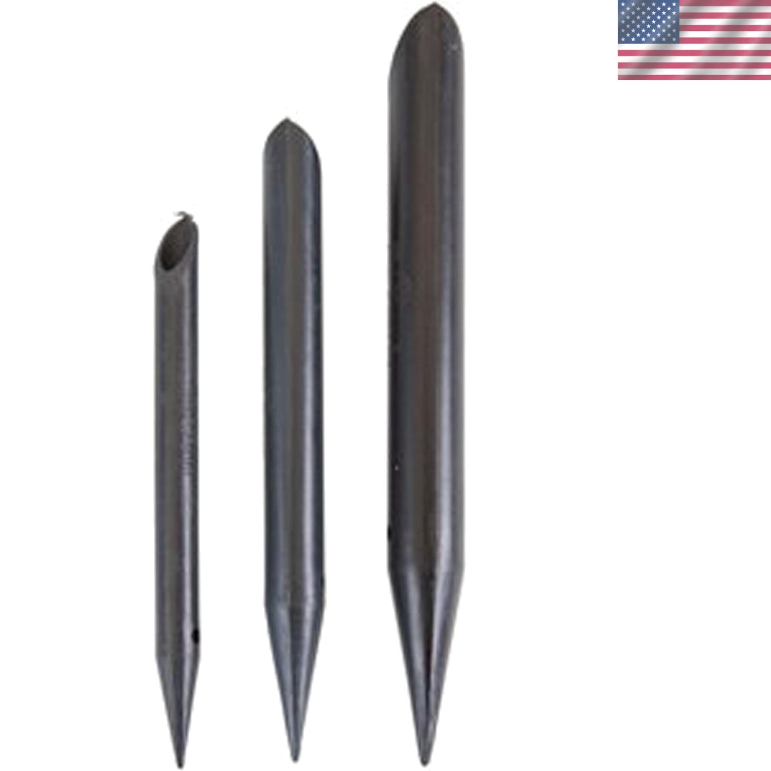 Koch Industries Splicing Fids Set in Black - Ideal for Hollow Braid Rope