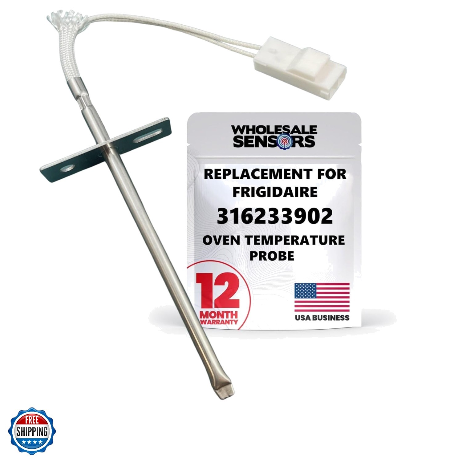 Frigidaire Replacement Oven Temperature Probe 12-