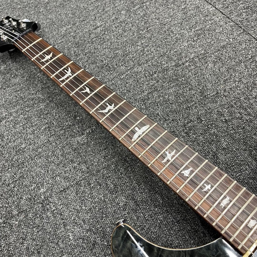 11639 Prs Se Custom 24 Quilt Grey Black