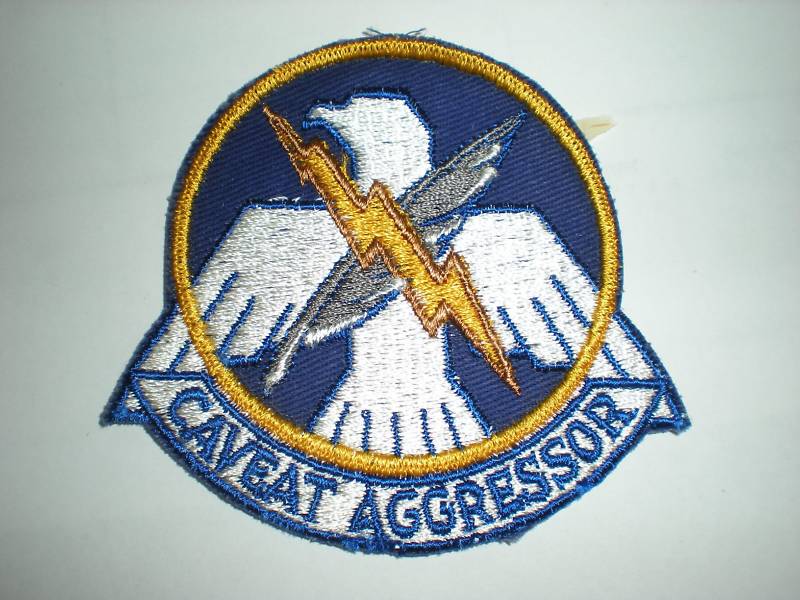 USAF 4123RD COMBAT DEFENSE SQUADRON  PATCH -COLOR