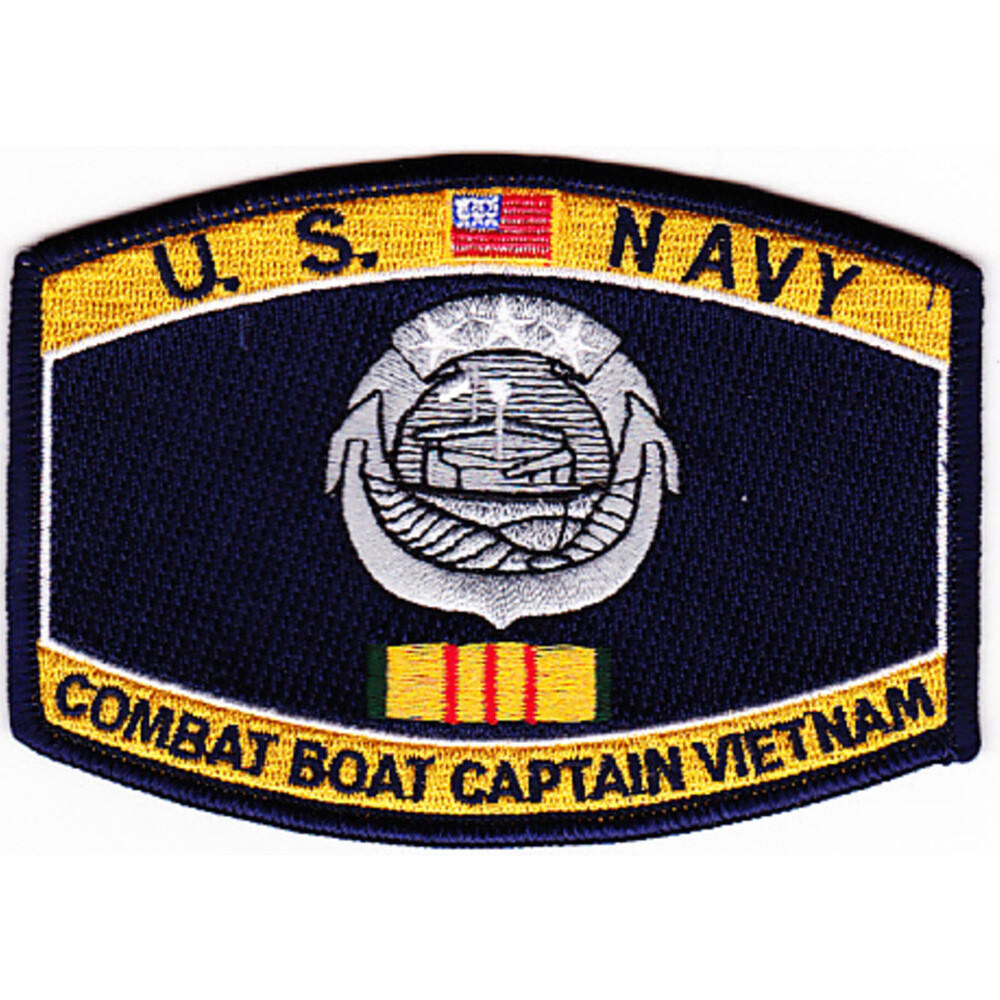 Weapons Specialty Rating Combat Boat Captain Vietnam Patch