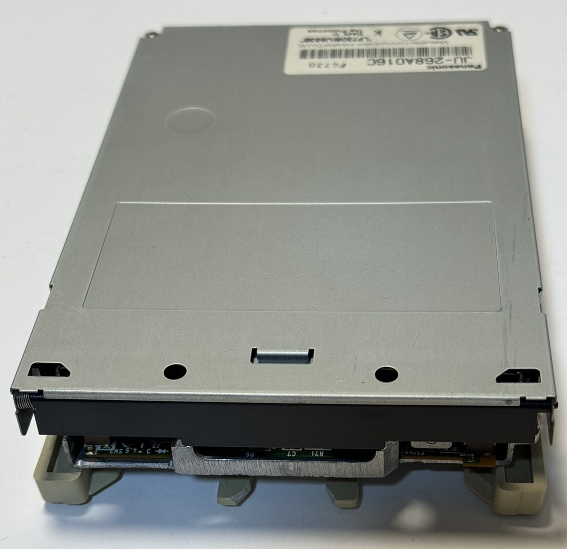 💾💻VINTAGE PANASONIC JU-268A016C 3.5" 1.44MB FLOPPY DISK DRIVE MATSUSHITA 20pin