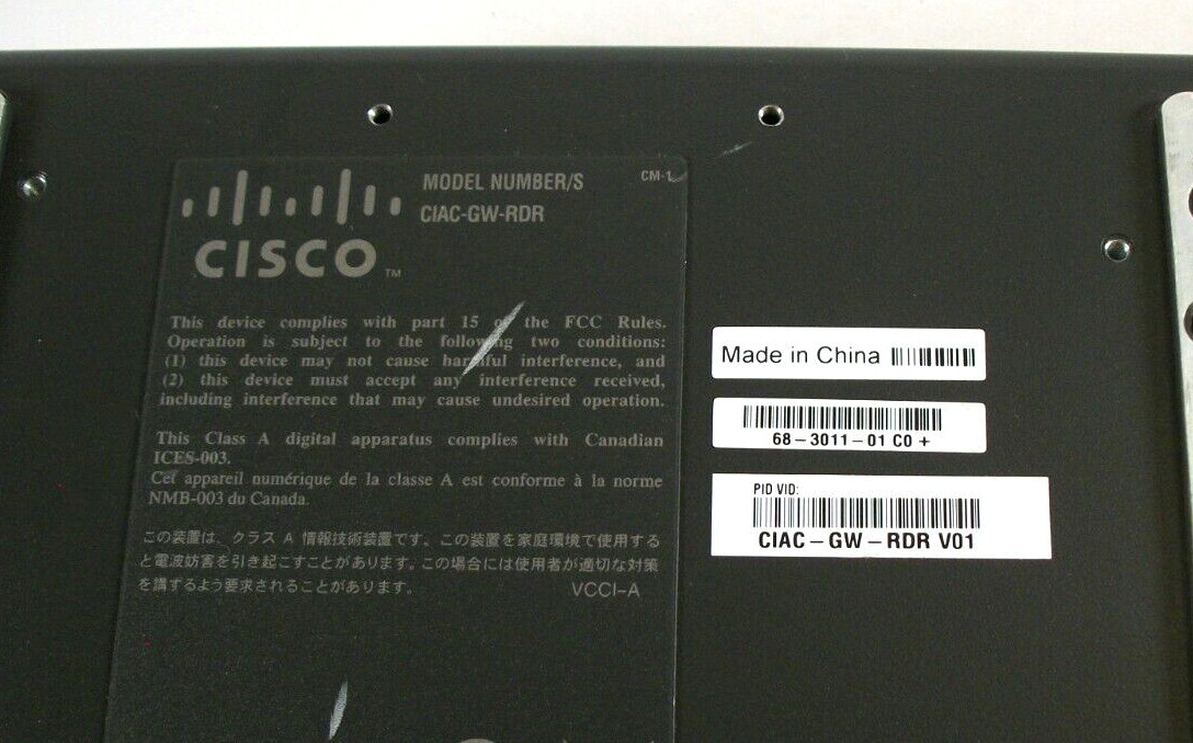 Cisco CIAC-GW-RDR Cisco Physical Access Reader Module