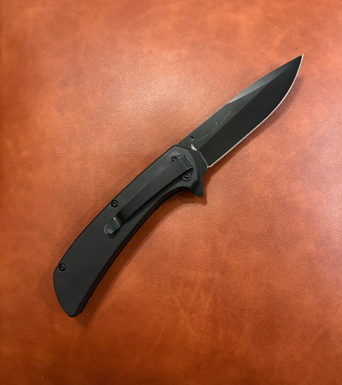 Spring-Assist Folding Knife COME AND TAKE EM Skull Reaper Black Blade Blue