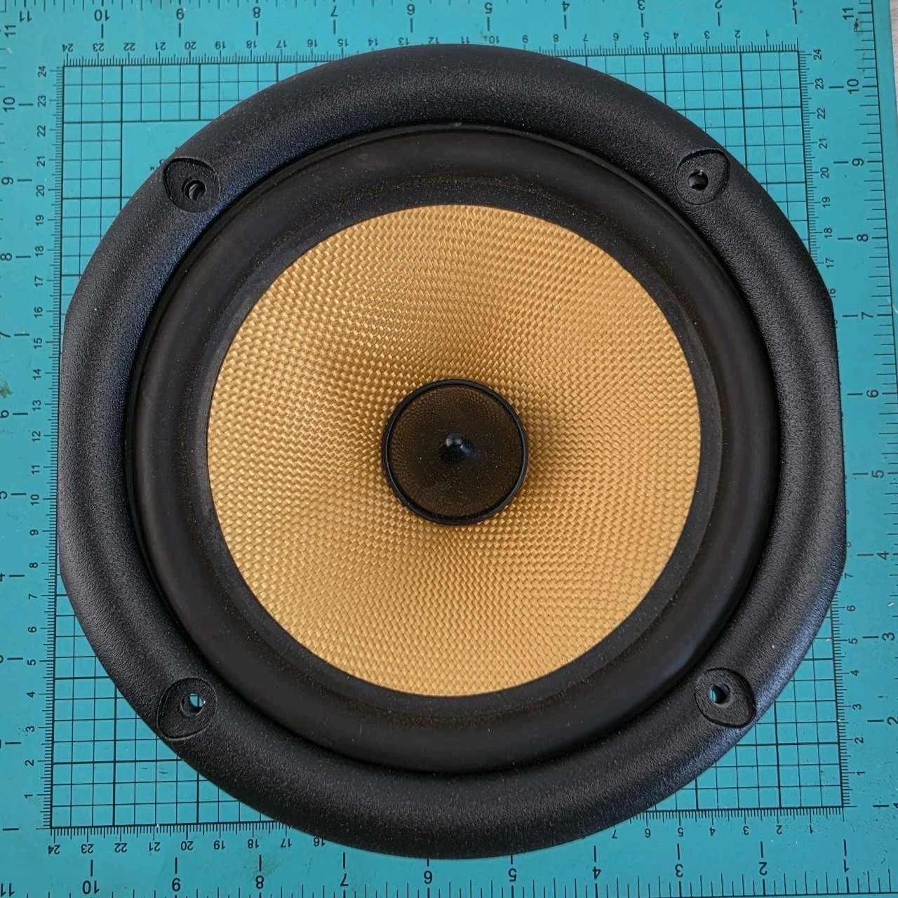 B&W Bowers & Wilkins LCR6 S2 woofer, Trim Ring, and Hardware #ZZ11940