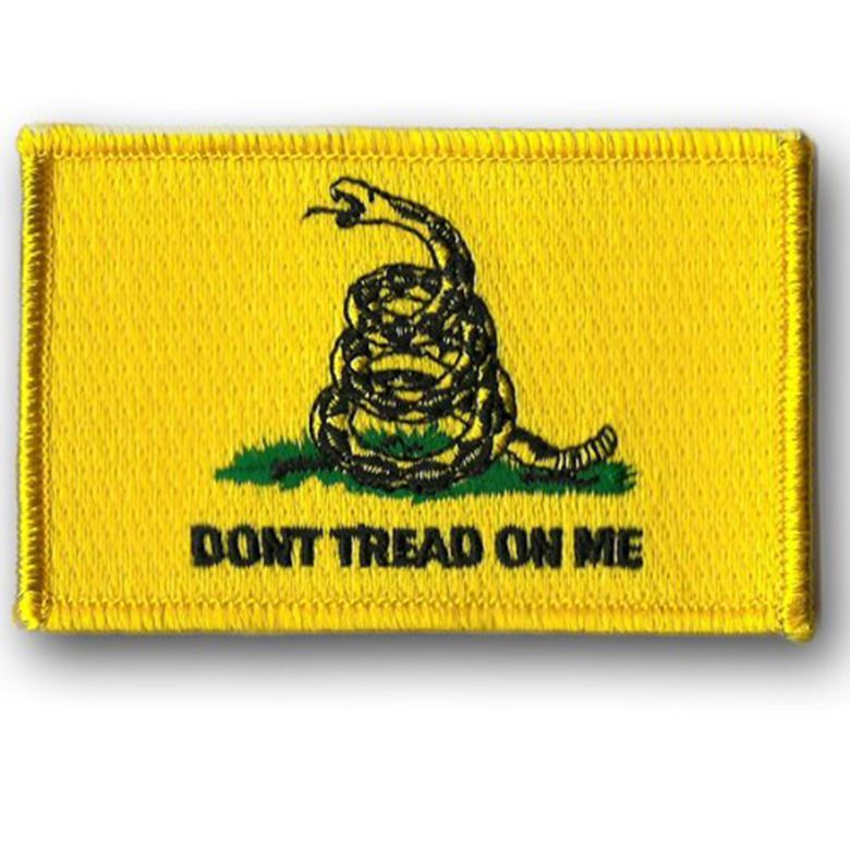 Snake 3 x 2 INCH military hook PATCH (G3)