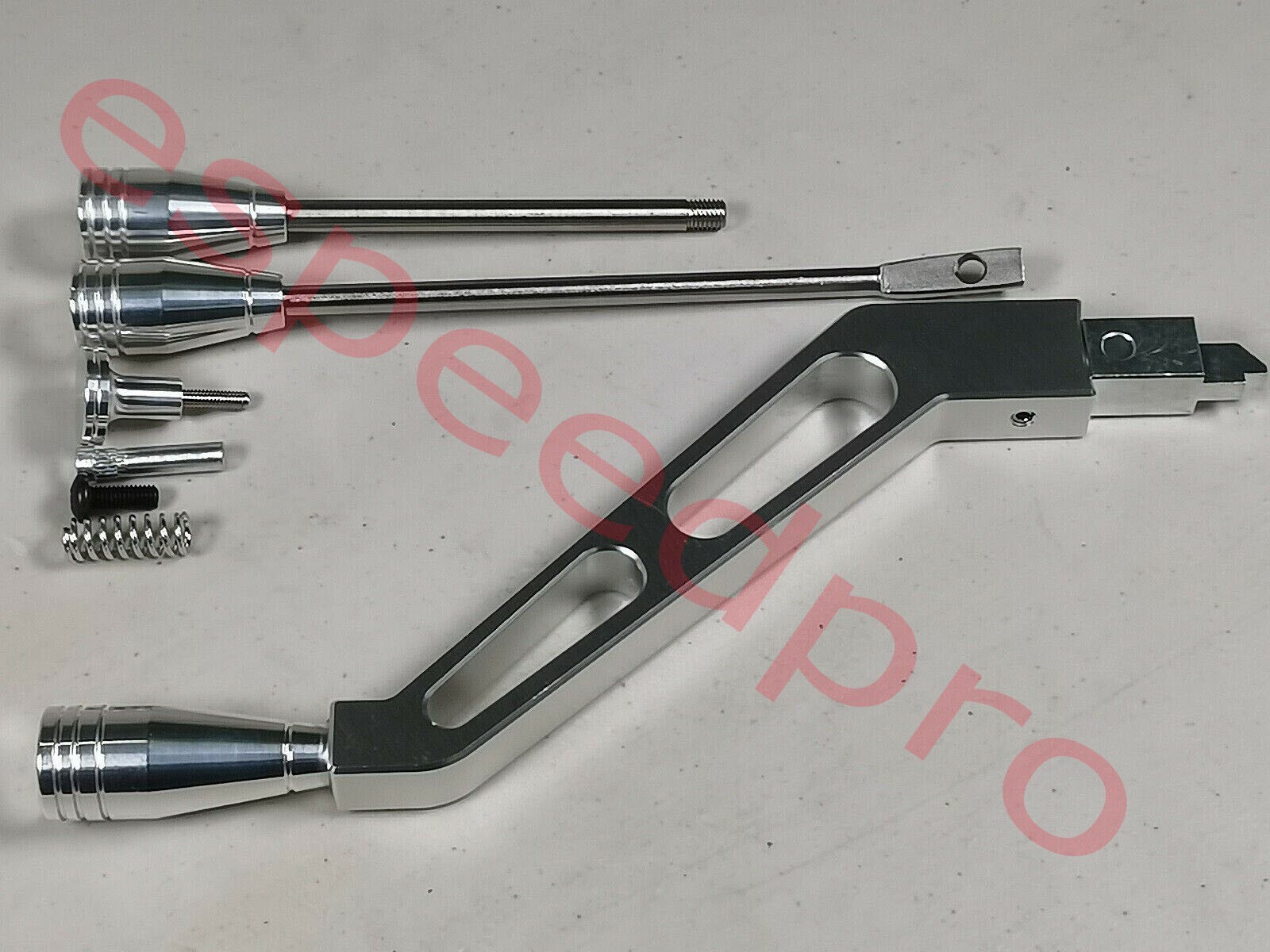 Polished Billet Aluminum GM Column Shifter Turn Signal Lever Hazard Tilt Kit