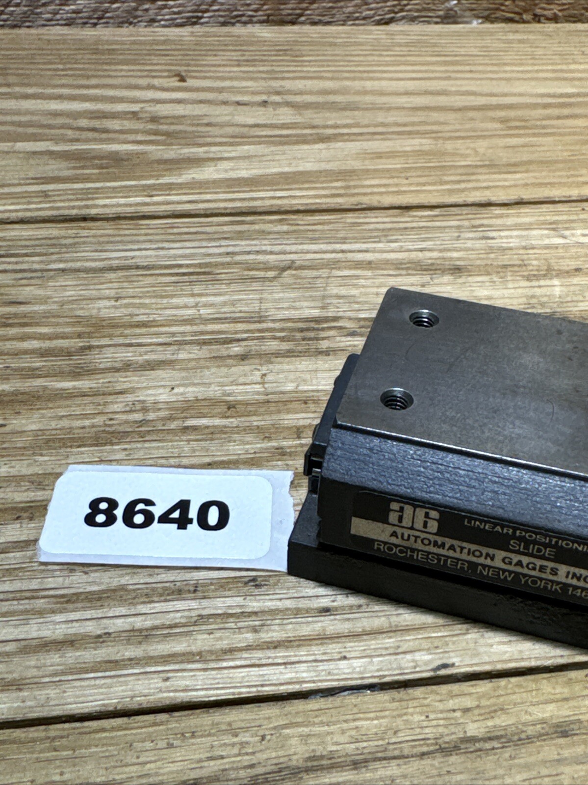 Automation Gages Ball Bearing Linear Positioning Slide