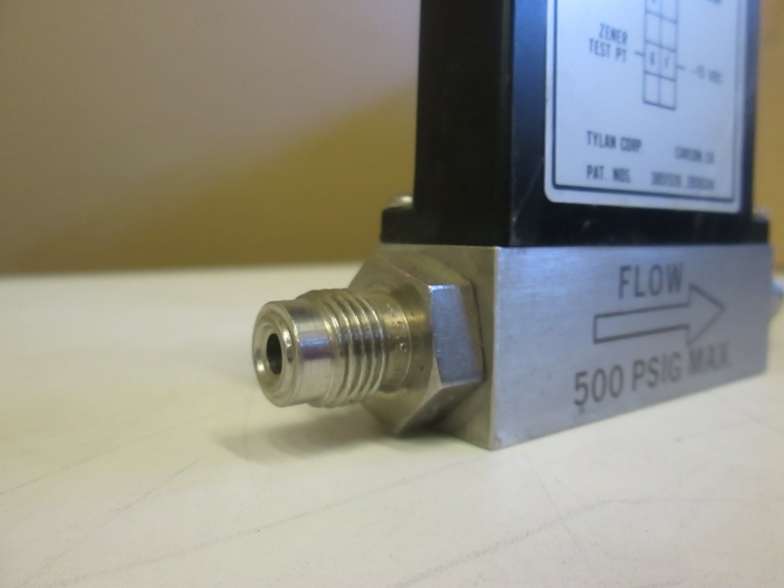 Tylan FM-360 Mass Flow Controller MFC, 5 SLPM, N2, 1/4" MVCR