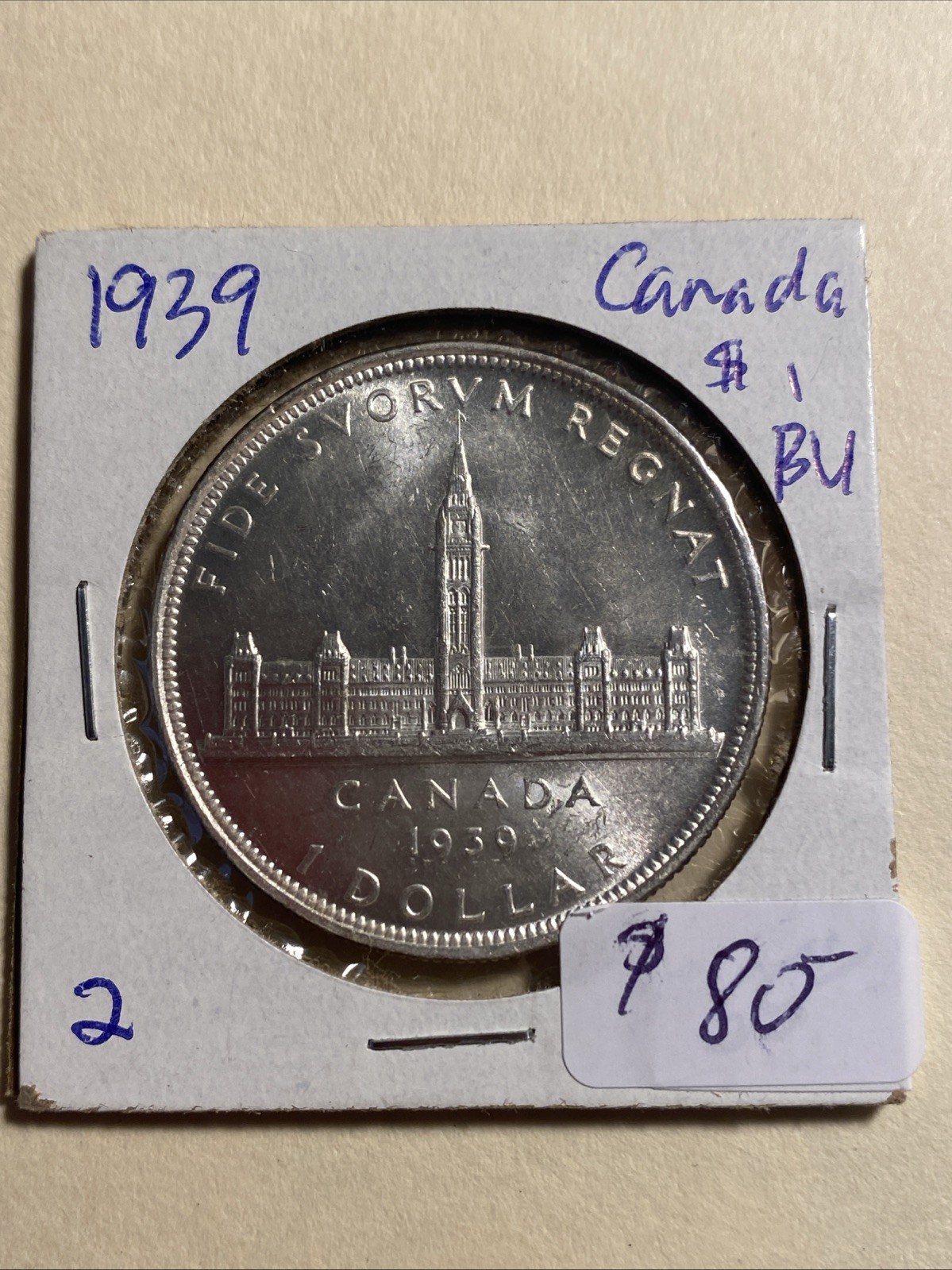 1939 Canada $1 BU