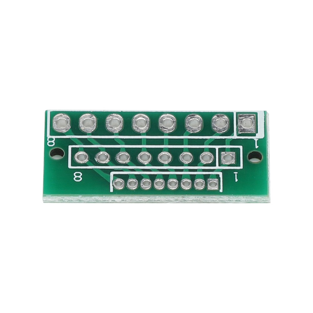 10pcs 1.27MM 2.0MM 2.54MM 8 Pin 3 Row 24 Holes Adapter Board For Wireless