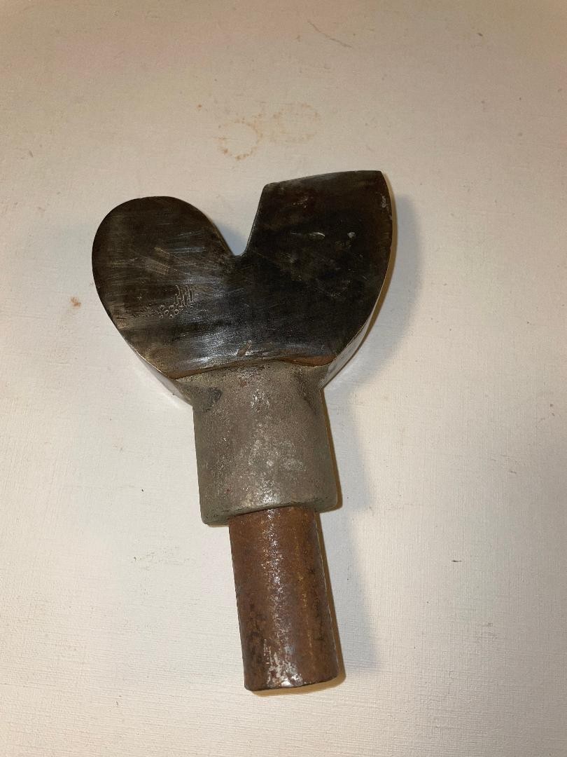 rare vintage forming stake for metalworking, silversmithing