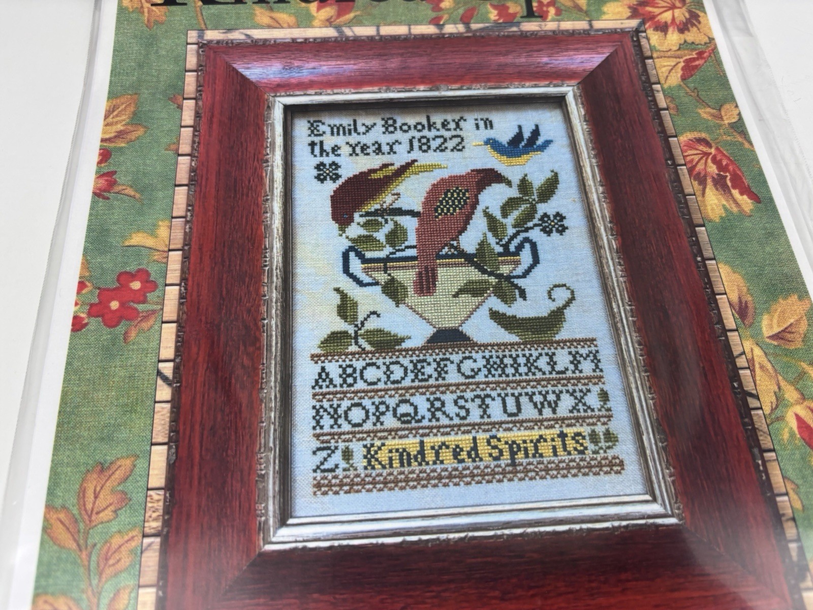 Kathy Barrick Kindred Spirit Cross Stitch Pattern Primitive Sampler 2S
