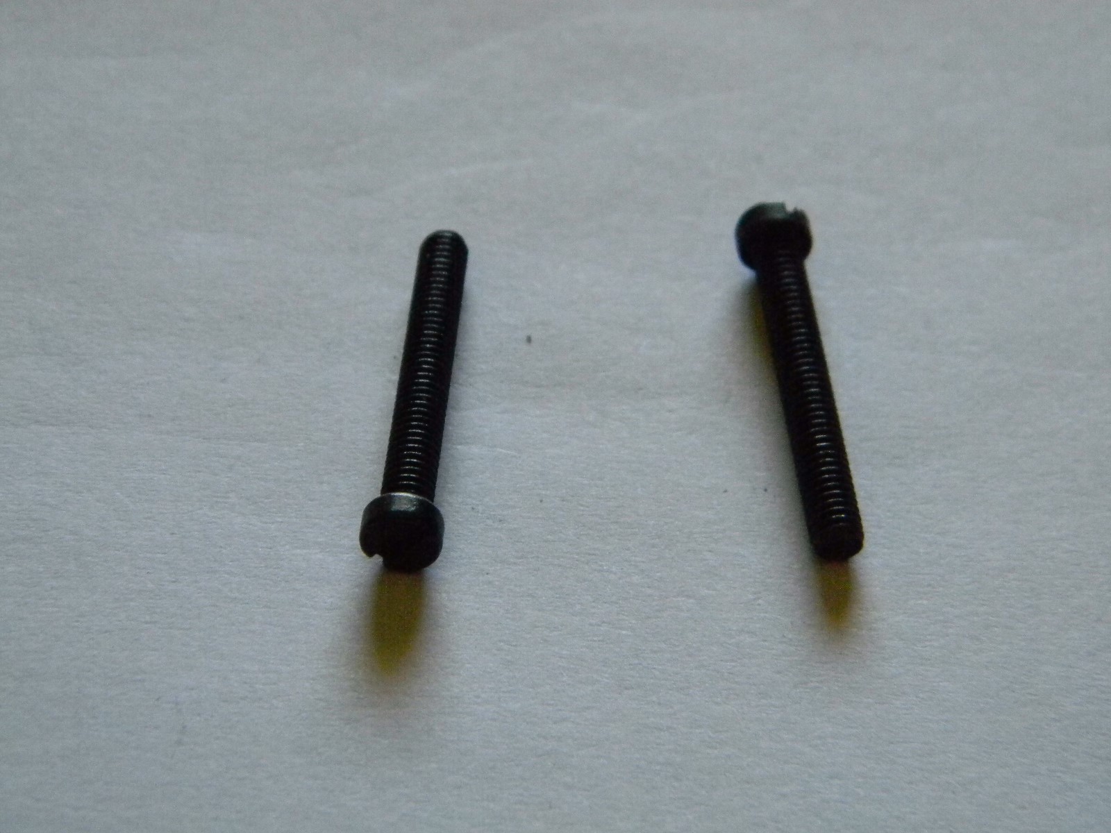 Gun Screws- Blued Slotted Fillister Head 6-40 X 1" (2)