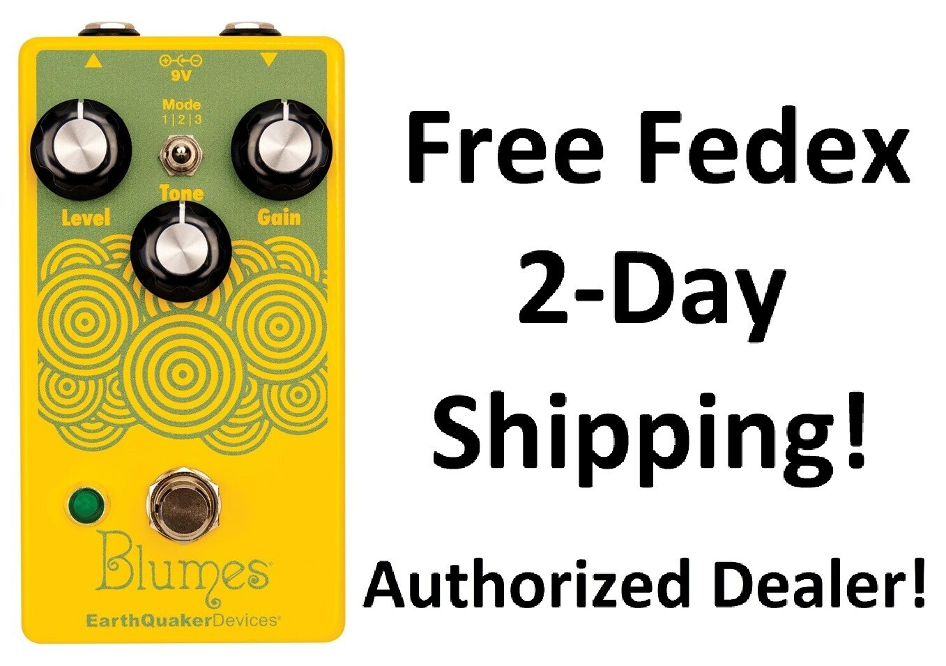 New Earthquaker Devices Blumes Low Signal Shredder Bass Overdrive Guitar Pedal