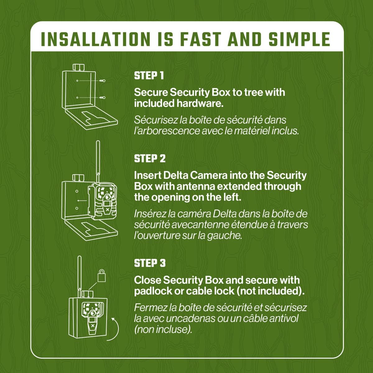 Cellular Camera Security Box, 720P