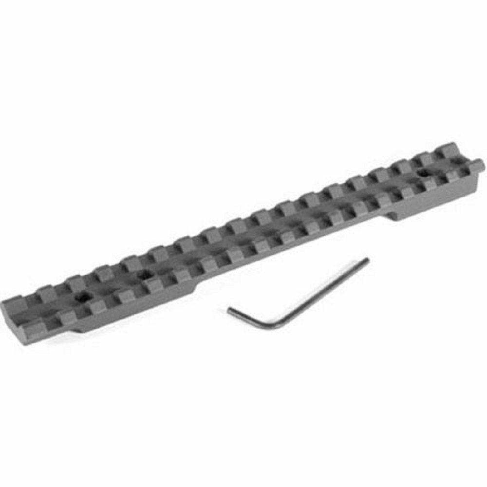 EGW Savage Flat Back Long Action 0 MOA Tactical Scope Mount Black 41400