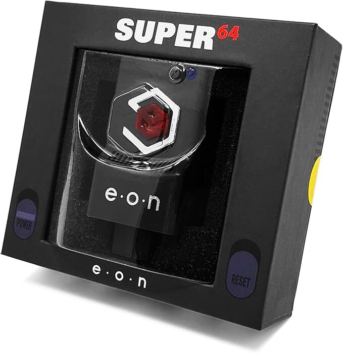 EON Super 64 HDMI Adapter Nintendo 64 N64 HD Upscaler NTSC Plug Play Modless