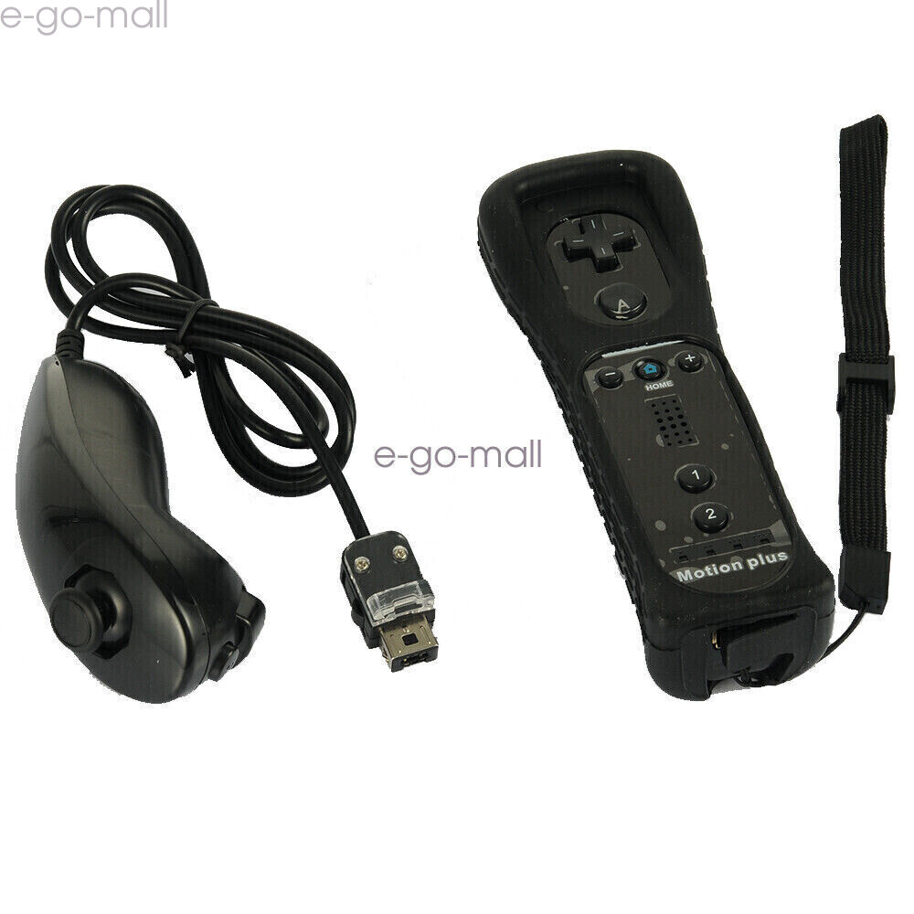Built-in Motion Plus Wii Remote and Nunchuck Controller for Nintendo Wii Wii U
