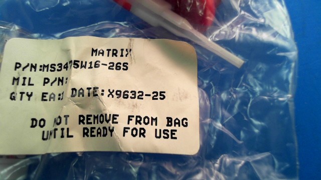 New (2pcs) MS3475W16-26S MATRIX SEMI Interconnect MIL-Spec
