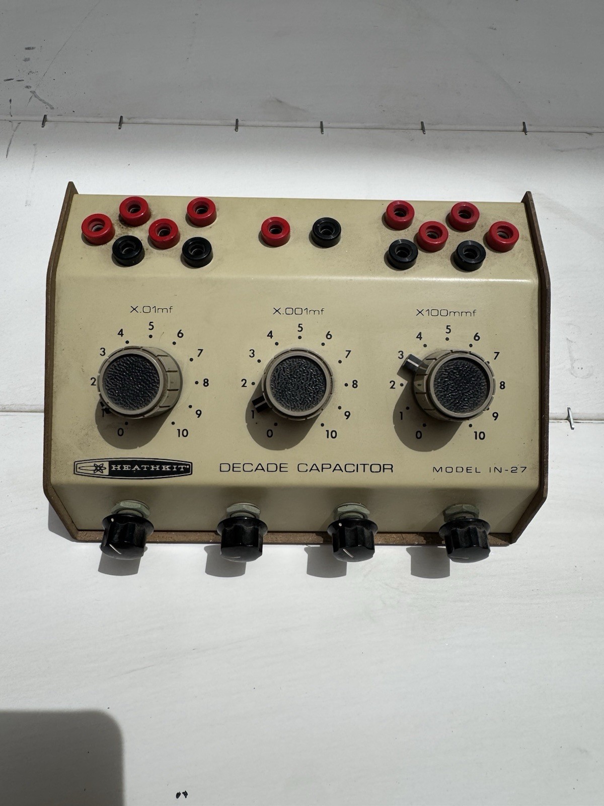 heathkit decade capacitor Model IN-27