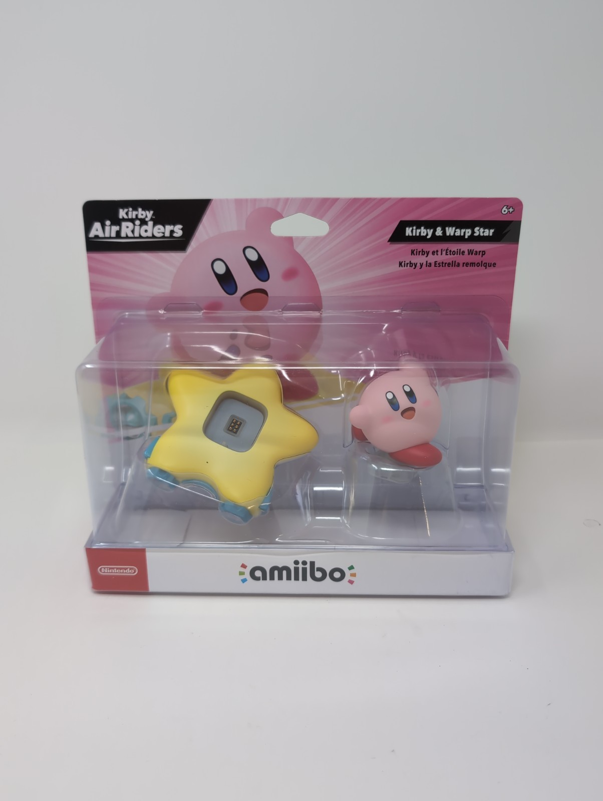 Amiibo Kirby & Warp Star Kirby Air Riders Series Nintendo Switch New and sealed