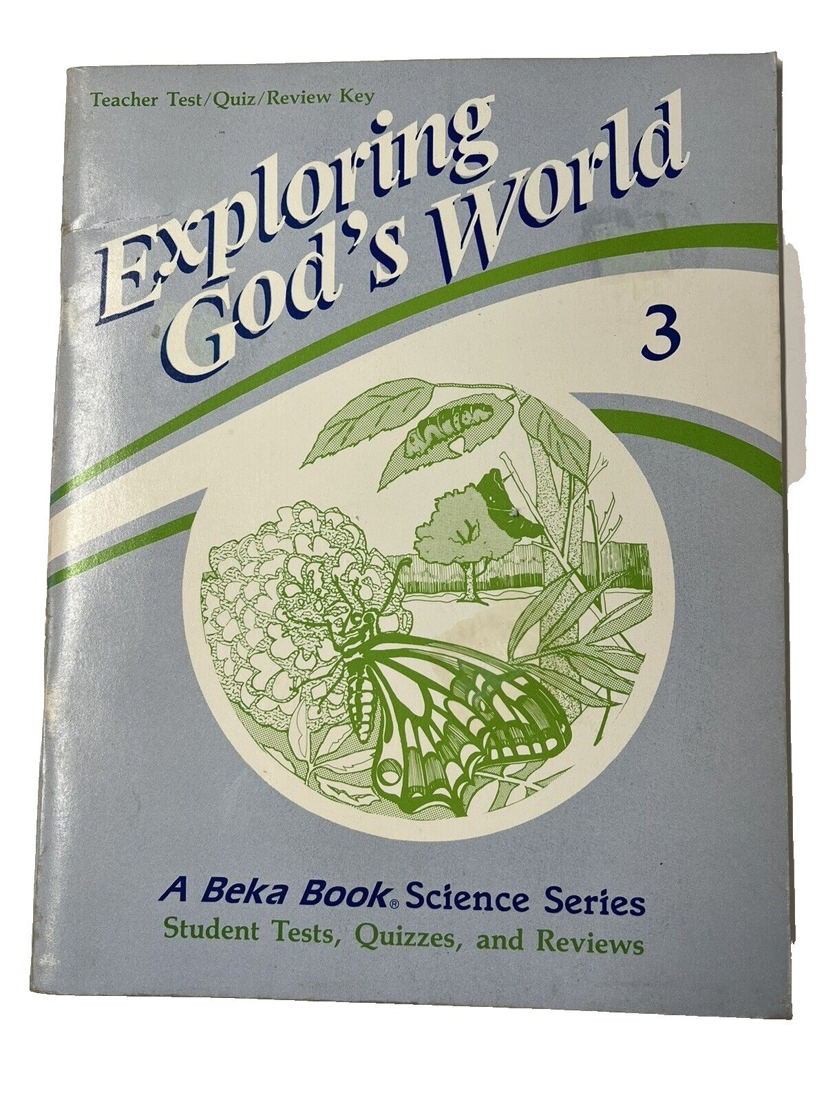 Abeka Exploring Gods World Gr 3 Teacher Test/Quiz/Review Key Revised Ed ~ S1 06