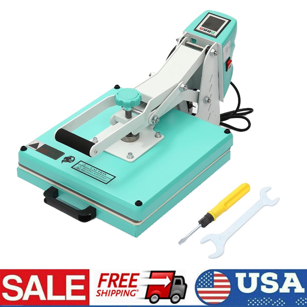 15" x 15" Digital T-shirt Bags Heat Press Machine Sublimation Transfer DIY