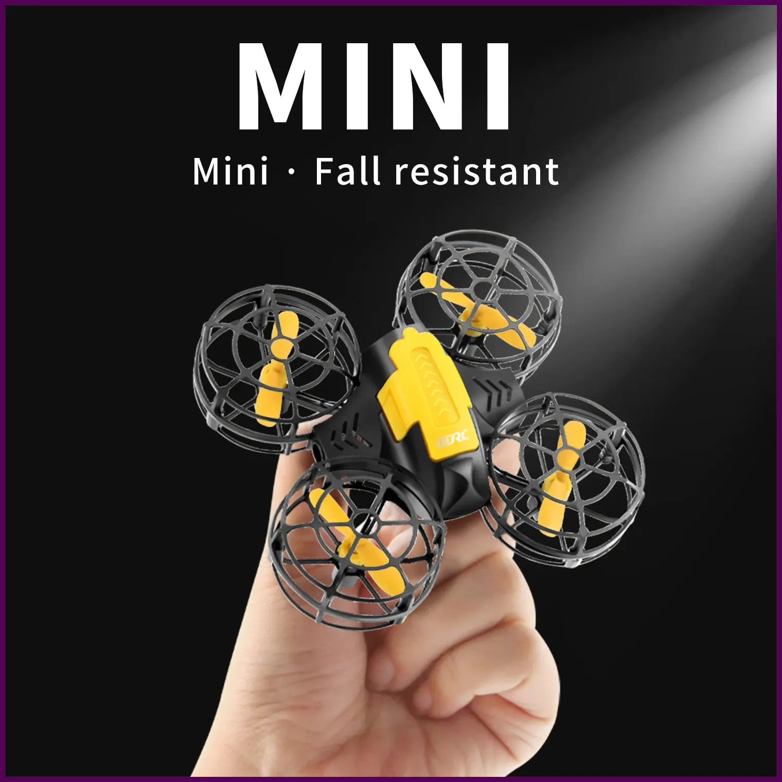 4DRC V18 Mini Drone 3D Flip Headless Mode Drones Air Pressure Height Maintain RC