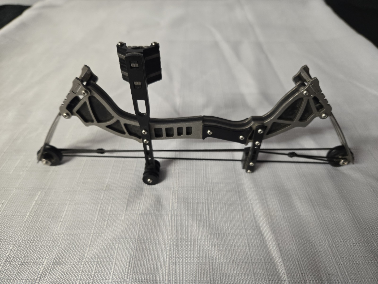9" Pocket Mini Archery Compound Bow Stainless Steel Jincene A69