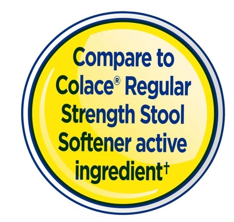 Equate Stool Softener Laxative Softgels for Constipation, 100 mg, 400 Count