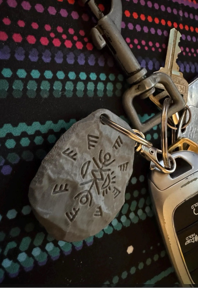 From TV show Talisman keychain