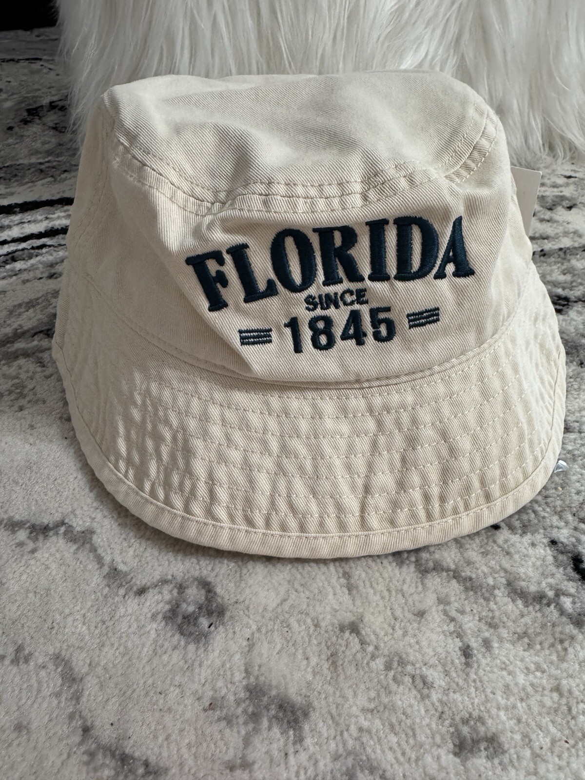 Florida Canvas Sun Hat with Chin Cord