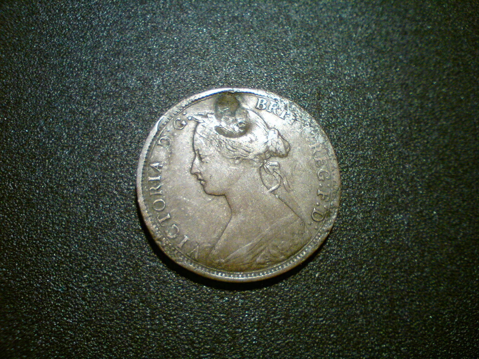 1861 CANADA VICTORIA NOVA SCOTIA 1 CENT COIN