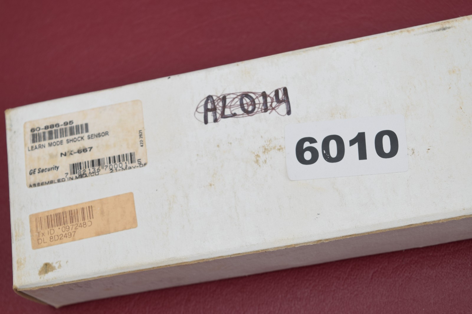 INTERLOGIX 60-886-95 SHOCK SENSOR 6010