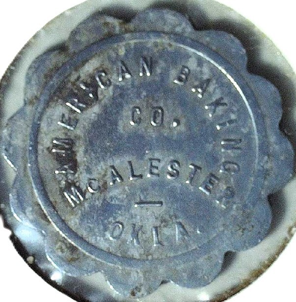 AMERICAN BAKING CO. - GOOD FOR 10 ¢ - McALESTER, OK - TC# 17297 $ - EC 8494