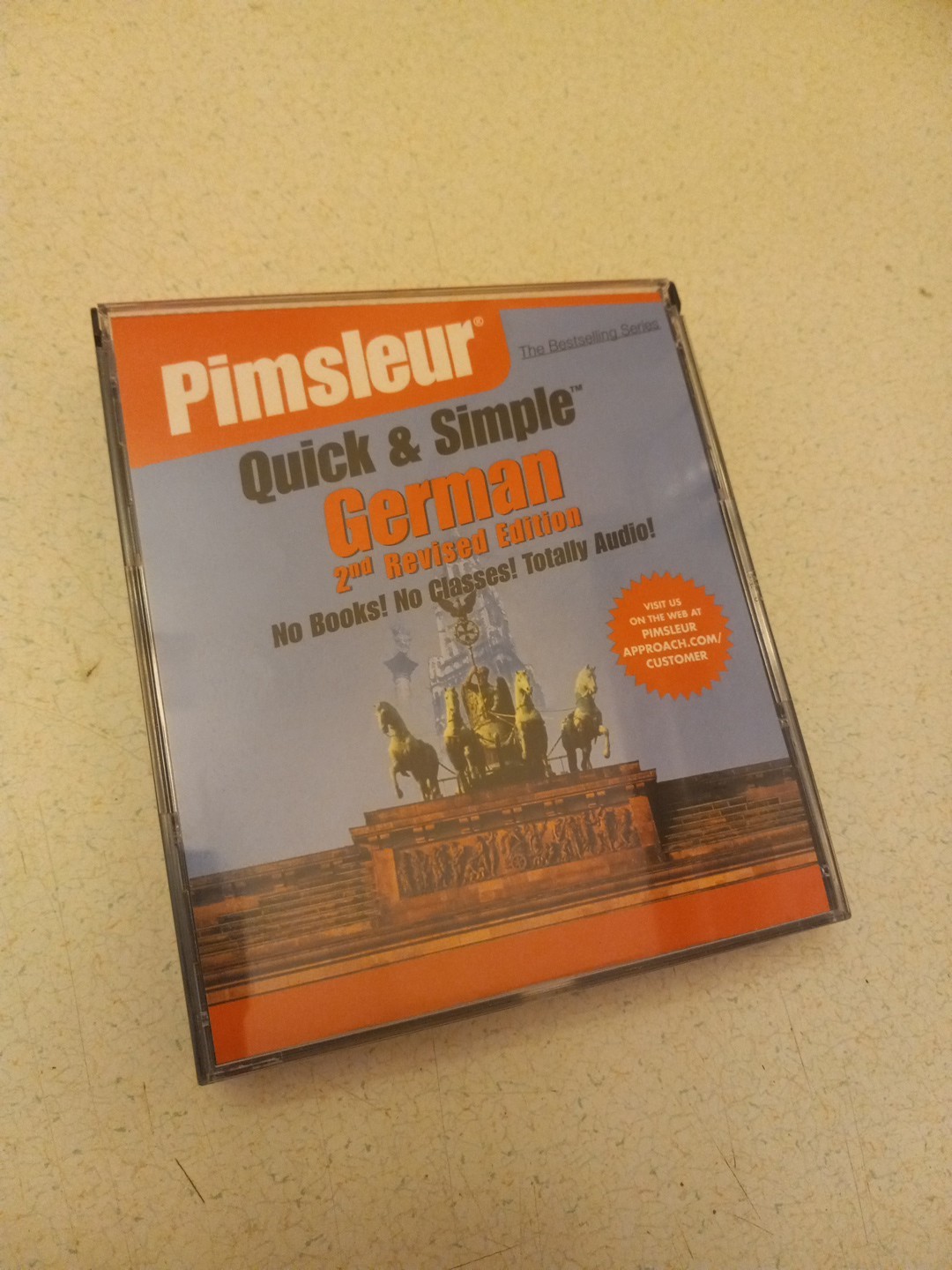 Pimsleur Quick & Simple German 2nd Revised Edition Audio CD Lessons 4 cds