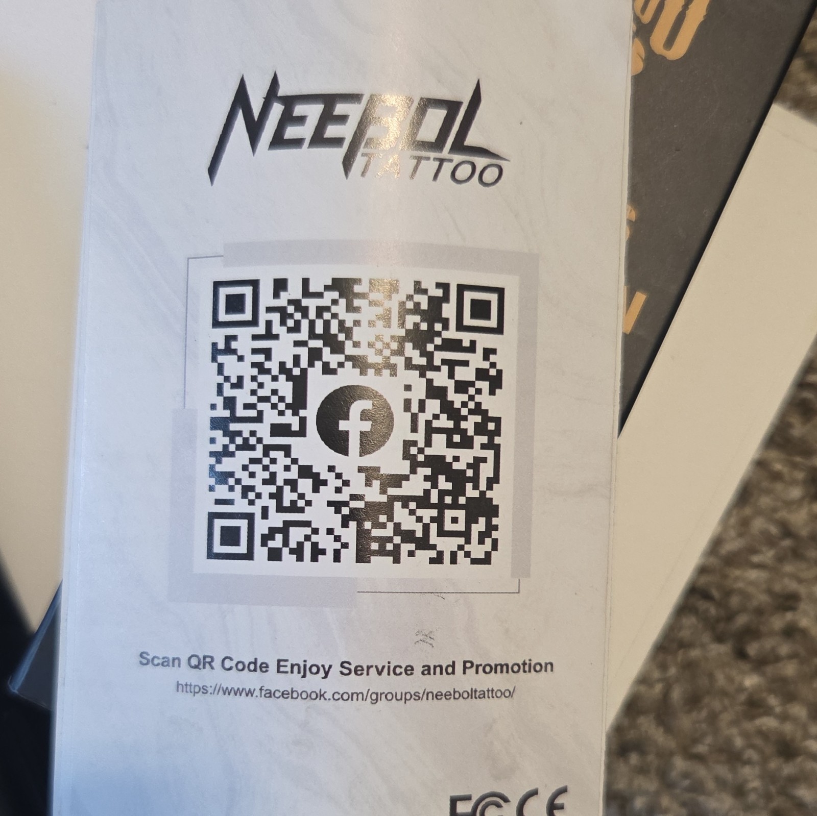 NEEBOL Wireless Adjustable Tattoo Pen Machine, Black, USB Cable & Manual