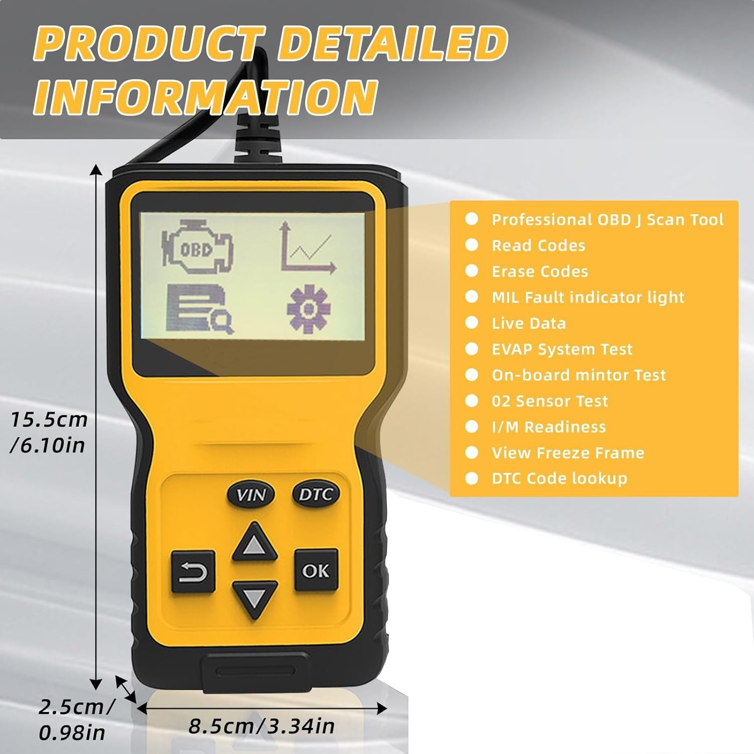 OBD2 Motorcycle Engine Fault Code Scanner Diagnostic Tool For Harley Davidson