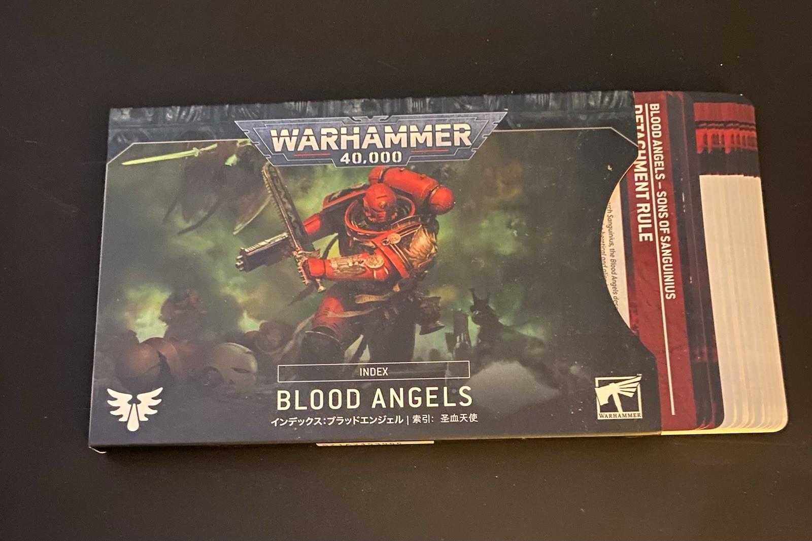 Warhammer 40,000 Index Blood Angels