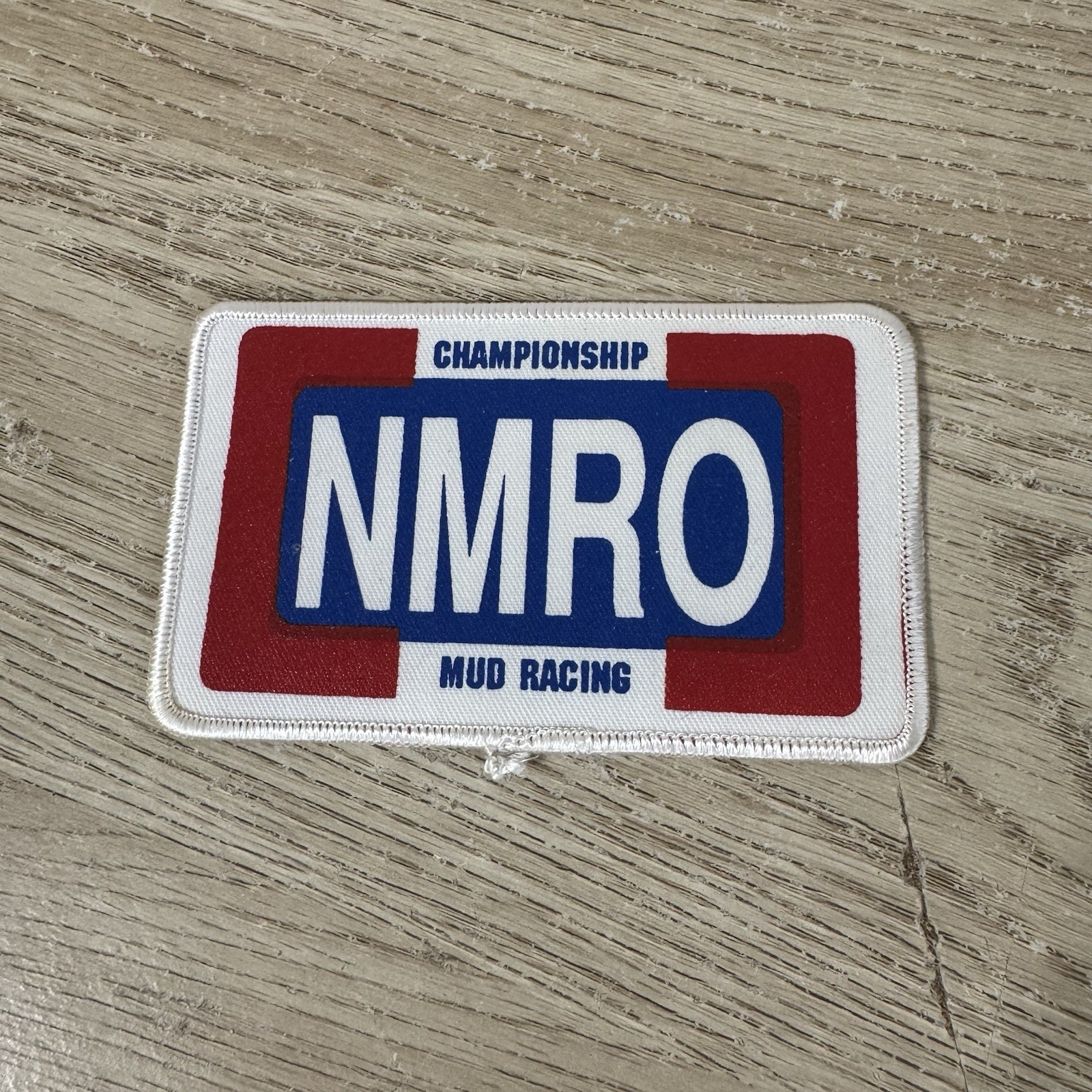 NMRO Championship Mud Racing Embroidered Patch Vintage Sew On 5” x 3”