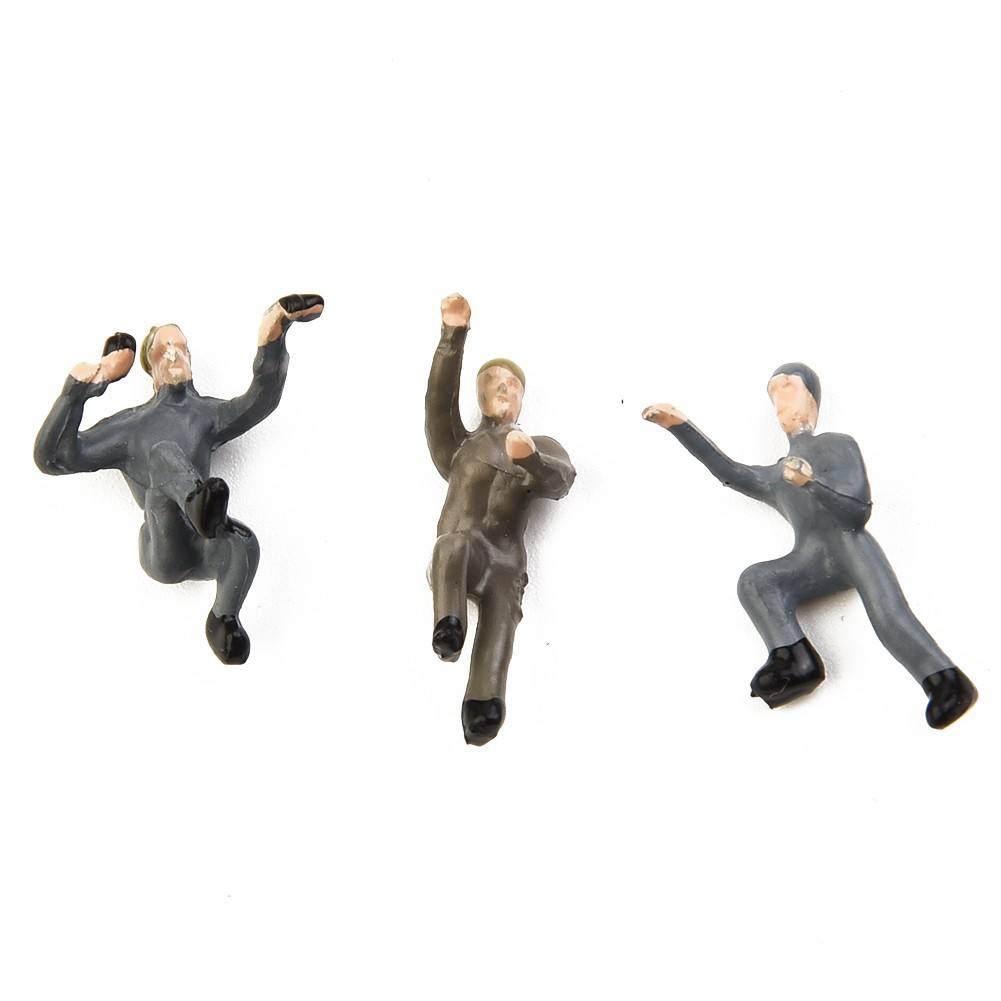 Worker Model People Figures Train Scenery 1:87 Scale Landscape Mixed Color