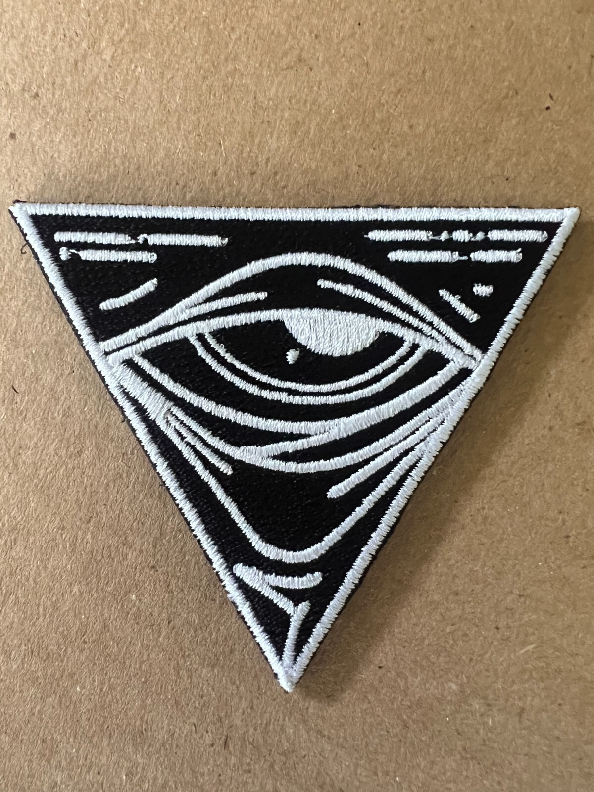 White Phosphor So Above As Below Limited Edition Stitched Black & White Patch Ec