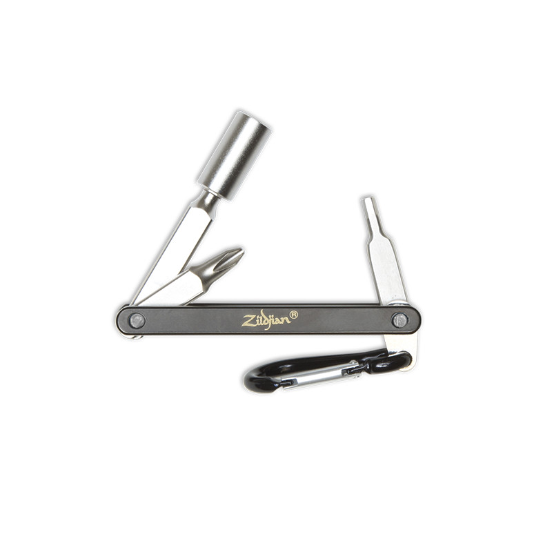 Zildjian ZKEY2 High Quality Steel Construction Multi-Tool Drum Key w/ Gold Logo