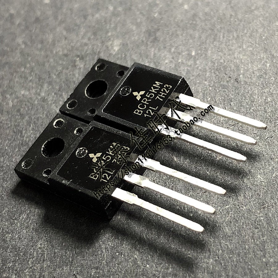 10PCS BCR5KM-12L 5A/600V TO-220F Bidirectional Triac Thyristors